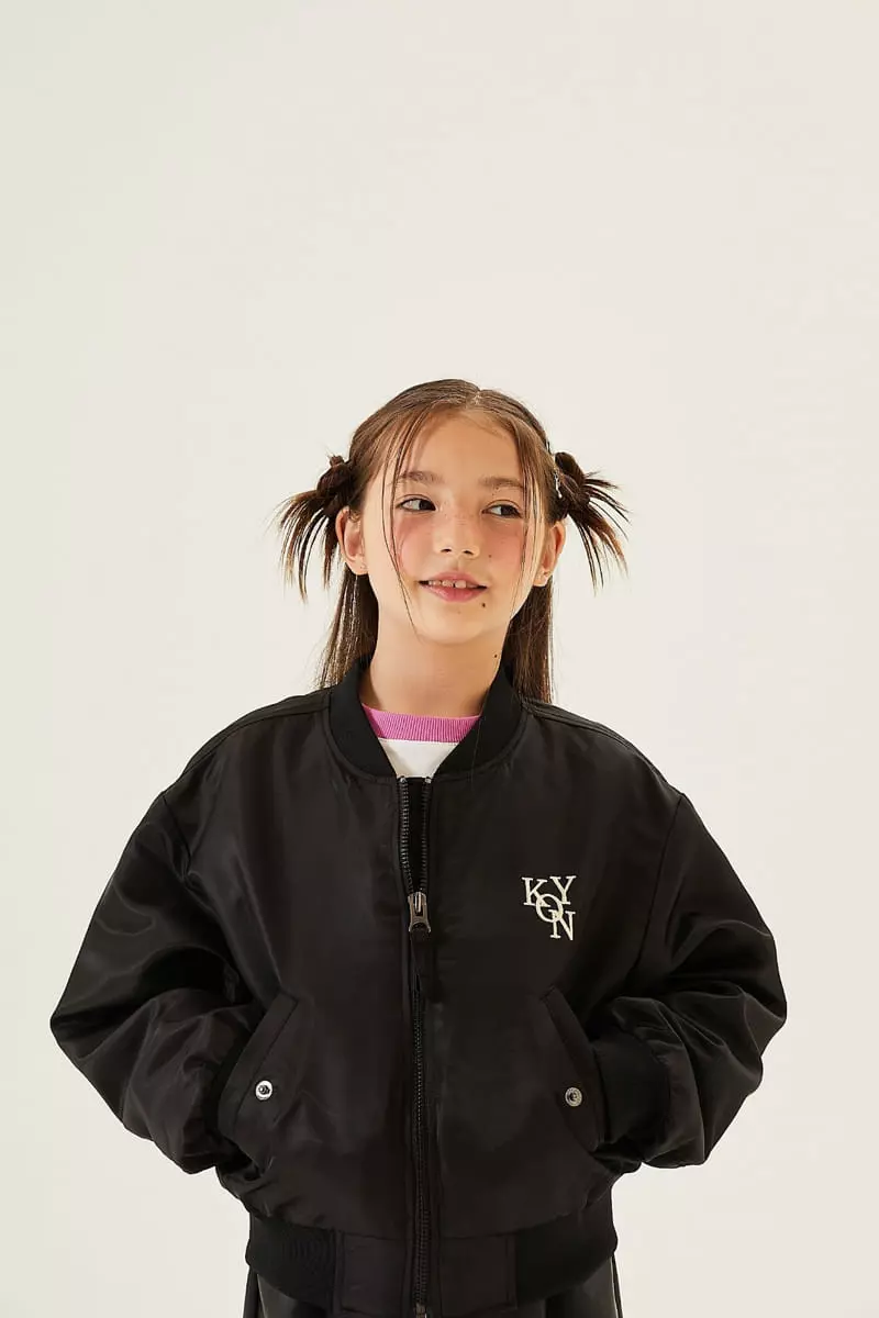 Kokoyarn - Korean Junior Fashion - #kidsshorts - Hally Black Jumper - 2
