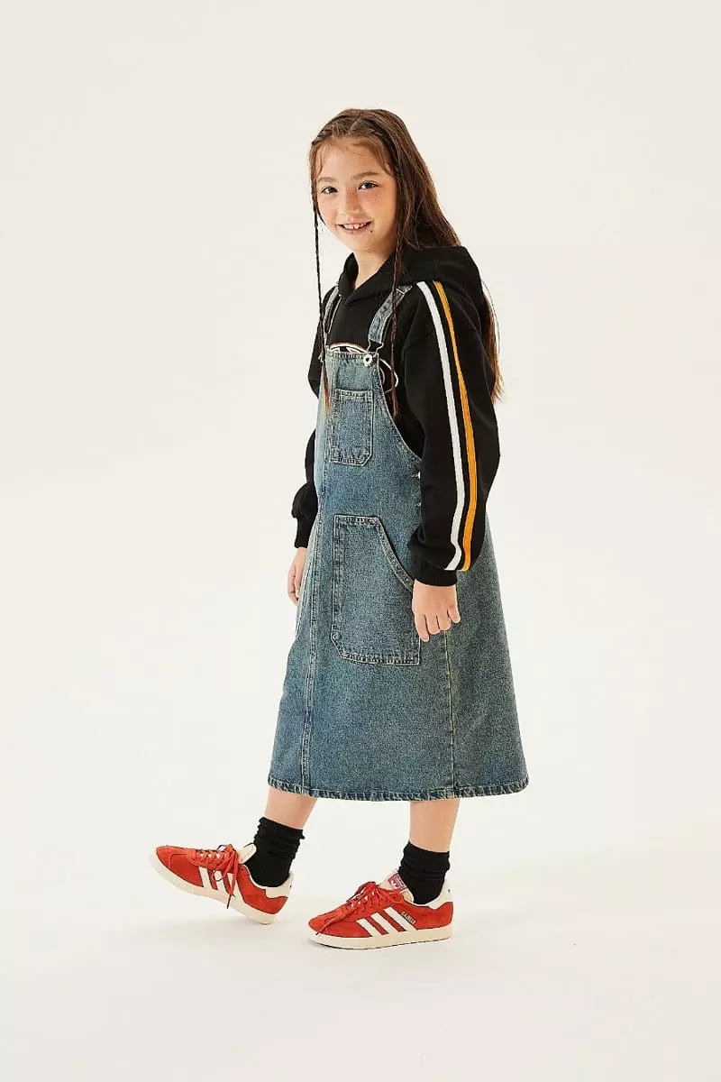 Kokoyarn - Korean Junior Fashion - #kidsstore - Conner Denin Skirt