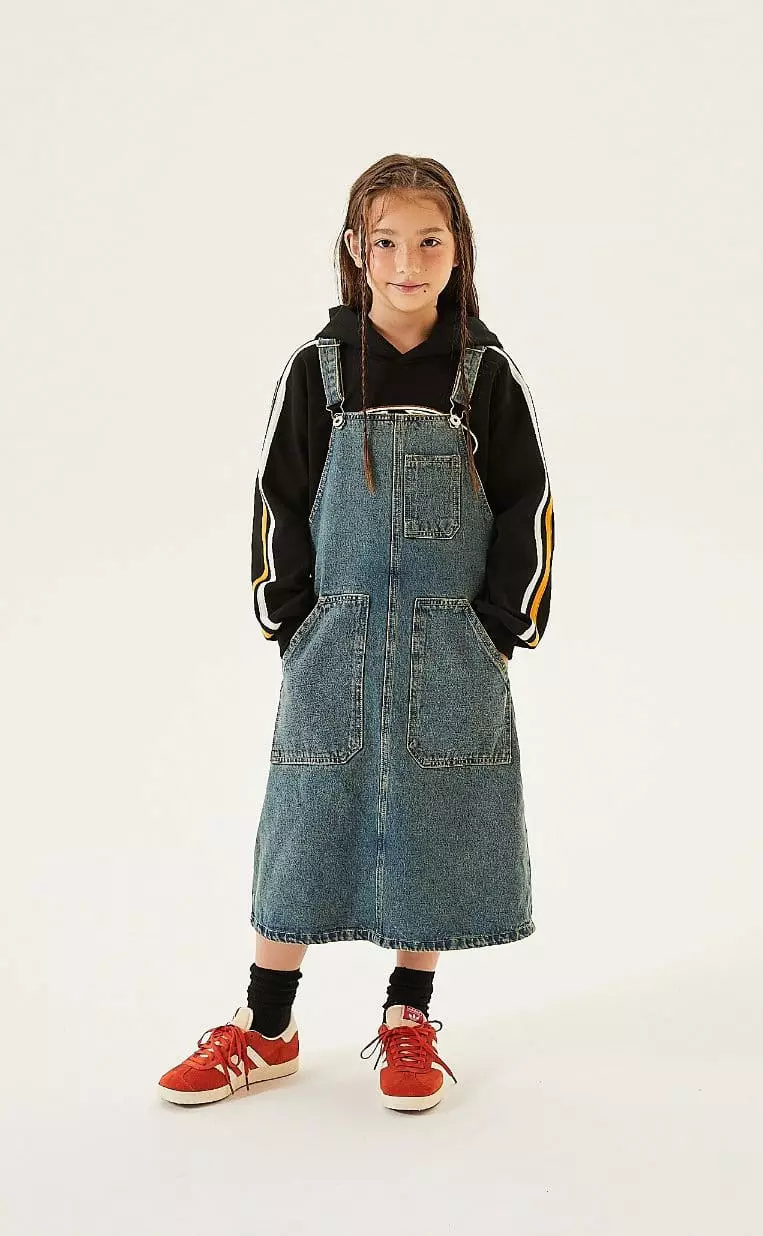 Kokoyarn - Korean Junior Fashion - #kidzfashiontrend - Conner Denin Skirt - 2
