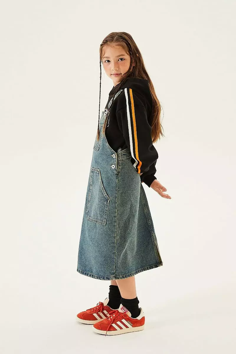 Kokoyarn - Korean Junior Fashion - #Kfashion4kids - Conner Denin Skirt - 4