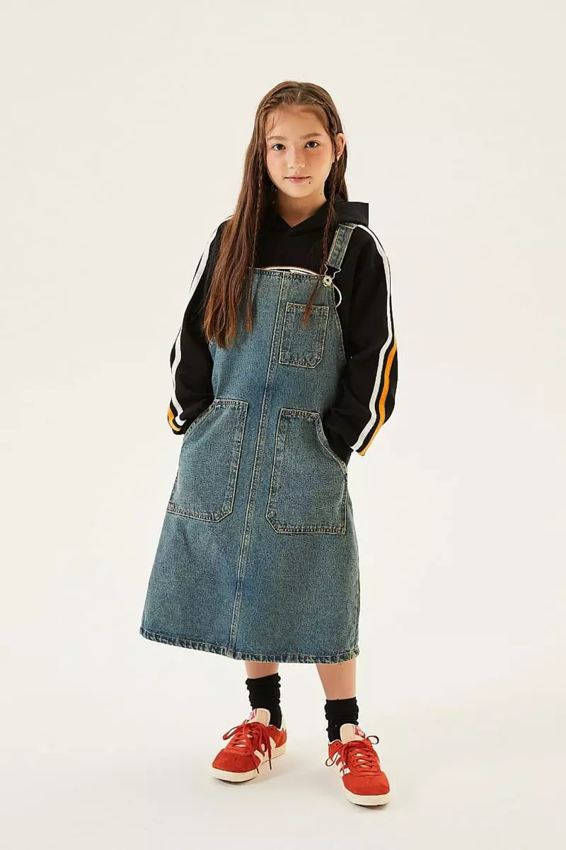Kokoyarn - Korean Junior Fashion - #magicofchildhood - Conner Denin Skirt - 5