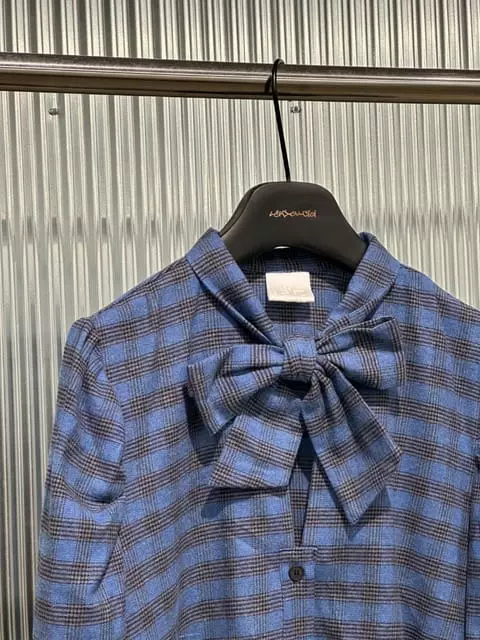 L Arc En Ciel - Korean Women Fashion - #womensfashion - Ribbon Tie Shirt - 4