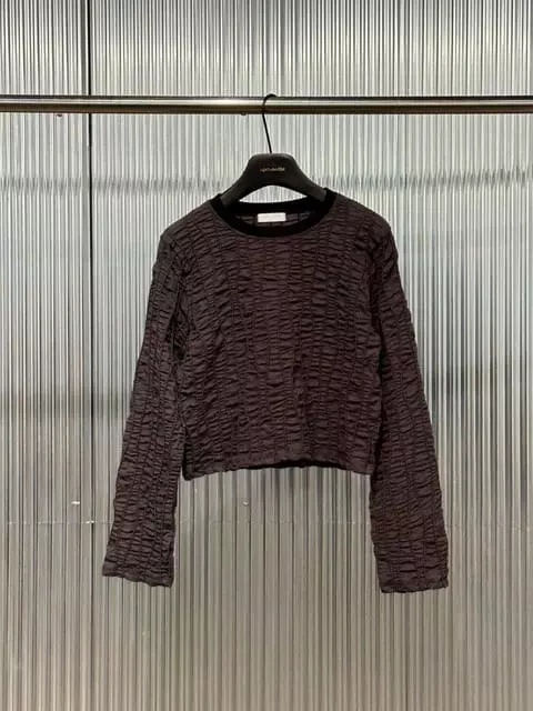 L Arc En Ciel - Korean Women Fashion - #momslook - Rope Stitch Tee