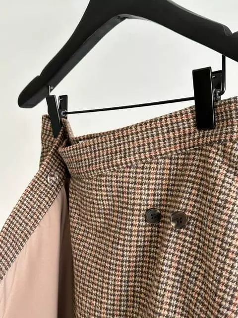 L Arc En Ciel - Korean Women Fashion - #restrostyle - Hound Skirt - 5
