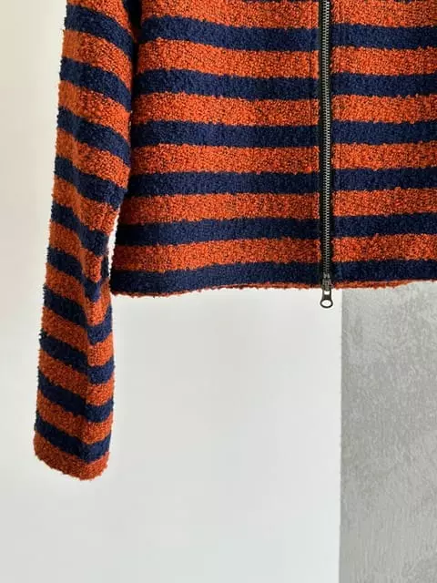 L Arc En Ciel - Korean Women Fashion - #restrostyle - Will Knit Zip-up - 4