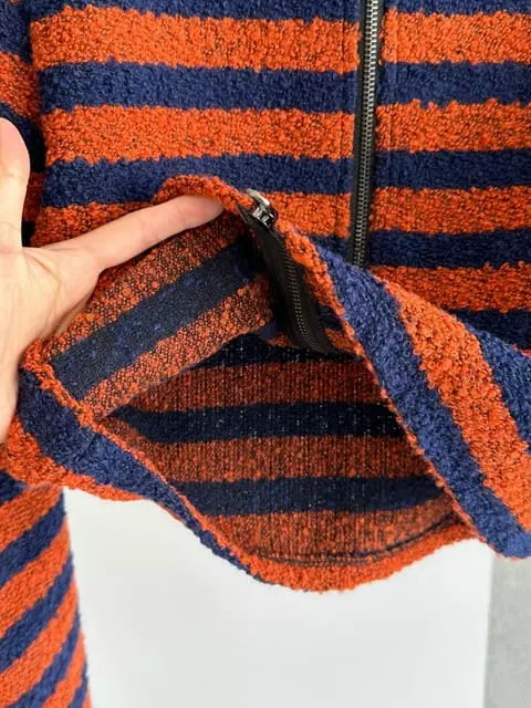 L Arc En Ciel - Korean Women Fashion - #shopsmall - Will Knit Zip-up - 5