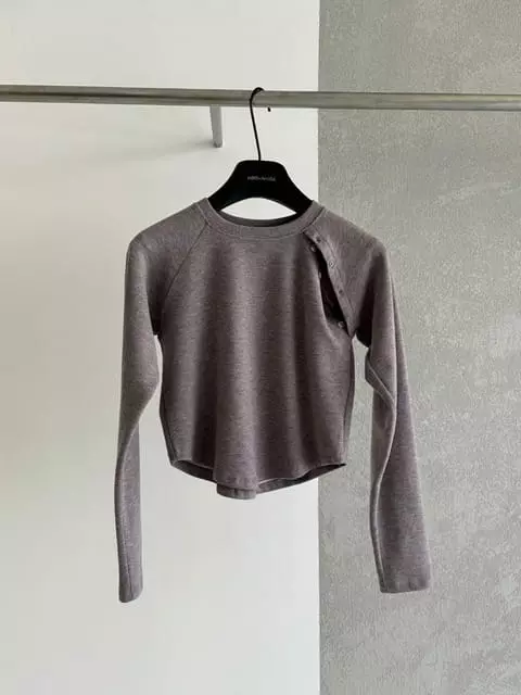 L Arc En Ciel - Korean Women Fashion - #womensfashion - Whole Snap Tee - 2