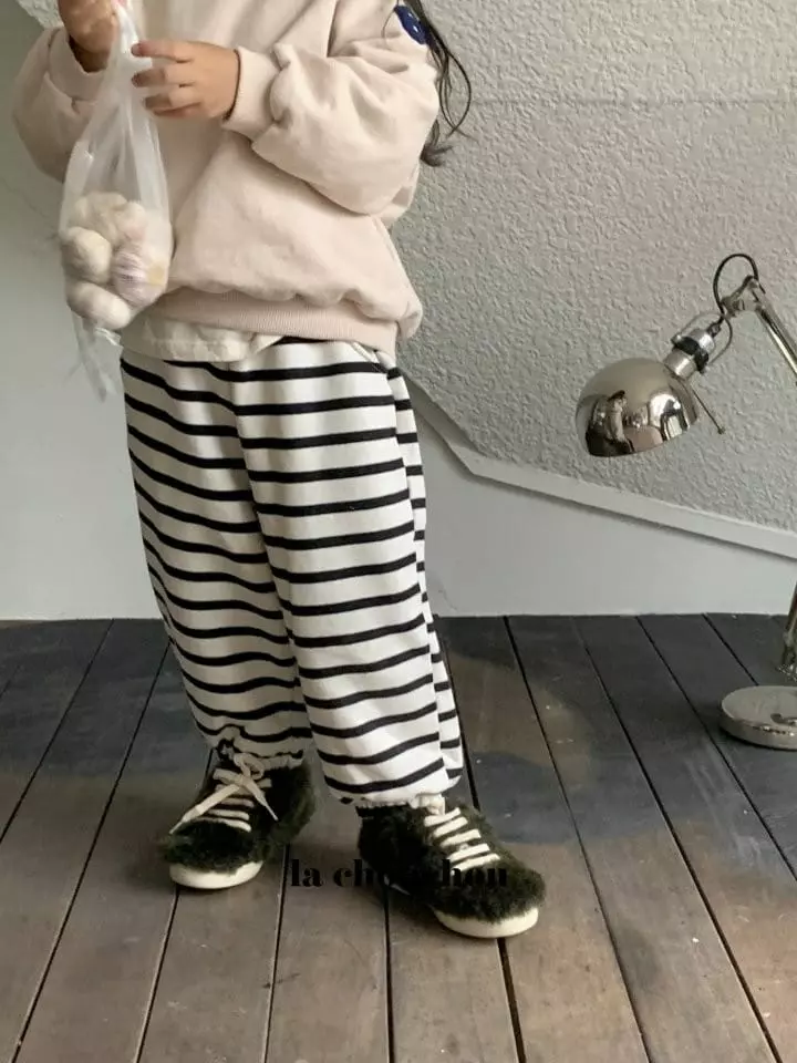 La Chouchou - Korean Children Fashion - #childrensboutique - Jogger ST Pants - 8