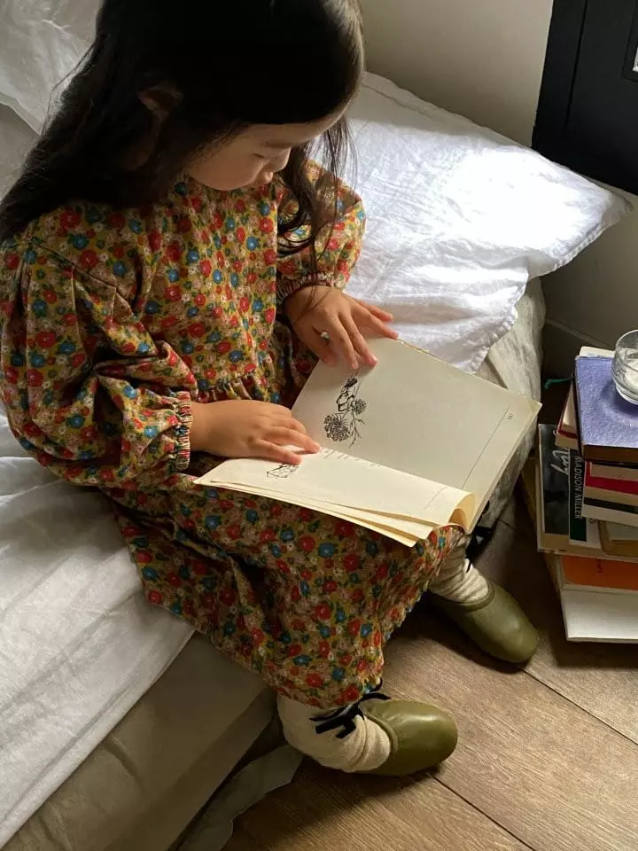 La Chouchou - Korean Children Fashion - #childrensboutique - Floral One-piece - 5