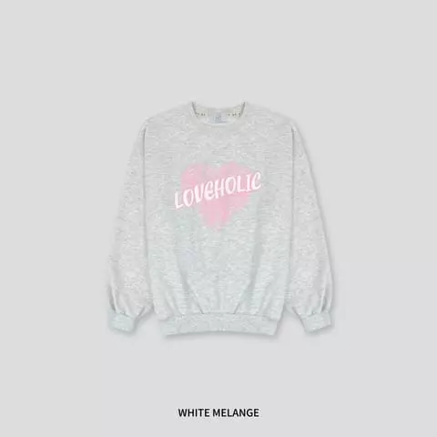 Lea - Korean Women Fashion - #womensfashion - Love Holic Sweatshirt