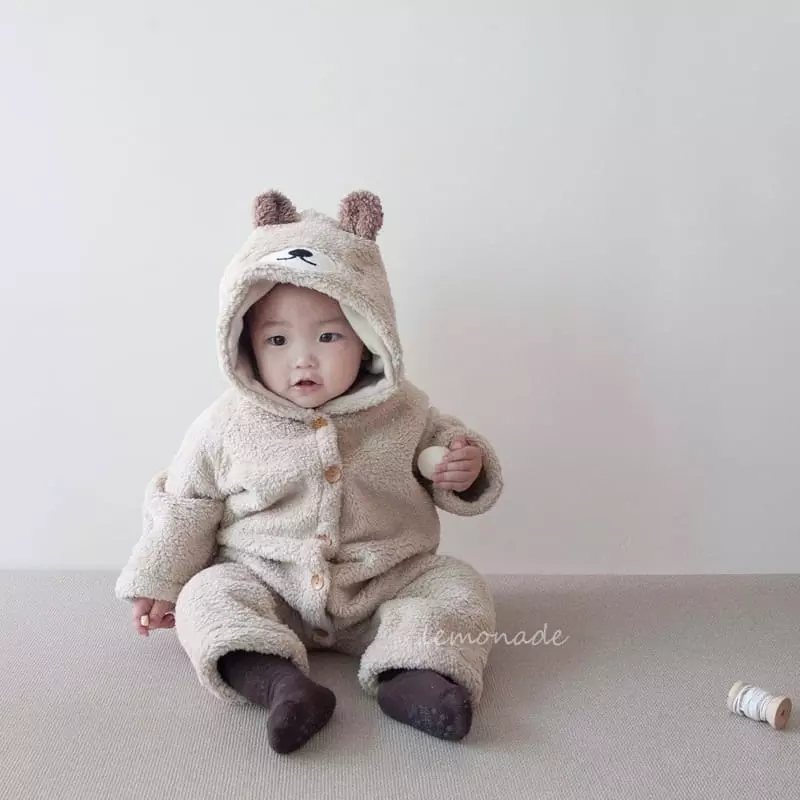 Lemonade - Korean Baby Fashion - #babyboutique - Bono Bear Bodysuit - 8