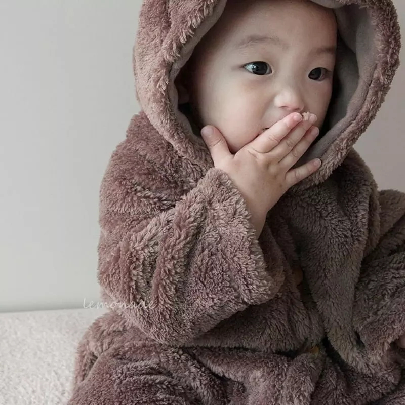 Lemonade - Korean Baby Fashion - #babywear - Bono Bear Bodysuit - 5