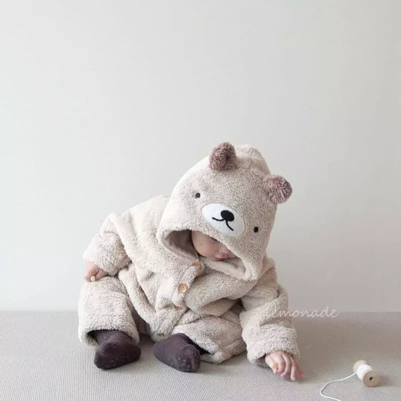 Lemonade - Korean Baby Fashion - #onlinebabyshop - Bono Bear Bodysuit - 7