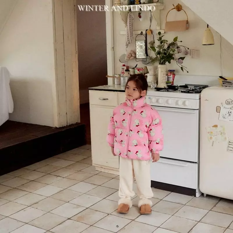 Lindo - Korean Children Fashion - #Kfashion4kids - Rabbit Bear Padding Jacket - 4