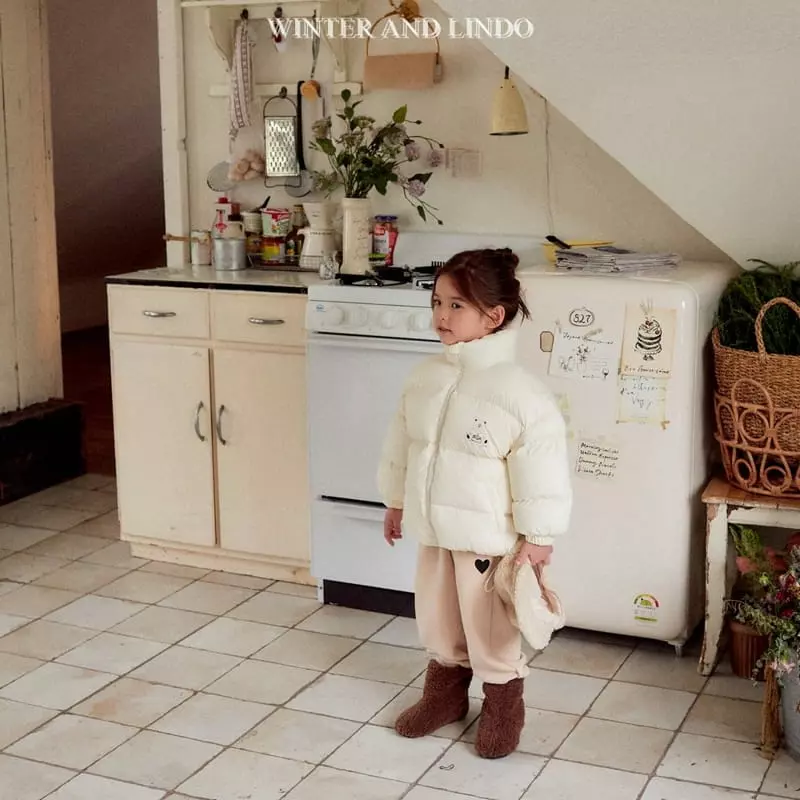 Lindo - Korean Children Fashion - #minifashionista - Happy Bear Padding Jacket - 7