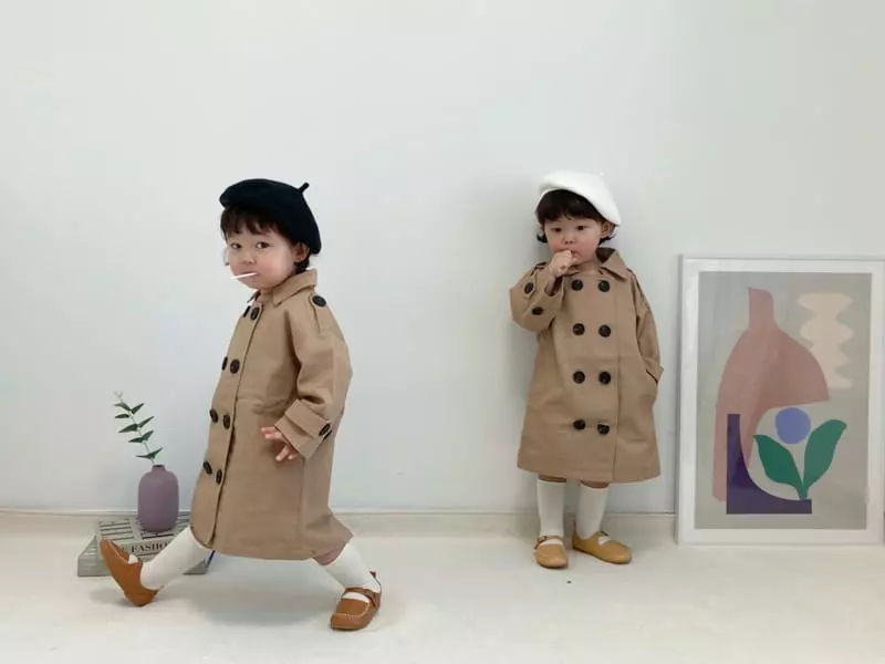 Little Rabbit - Korean Children Fashion - #Kfashion4kids - Trench coat