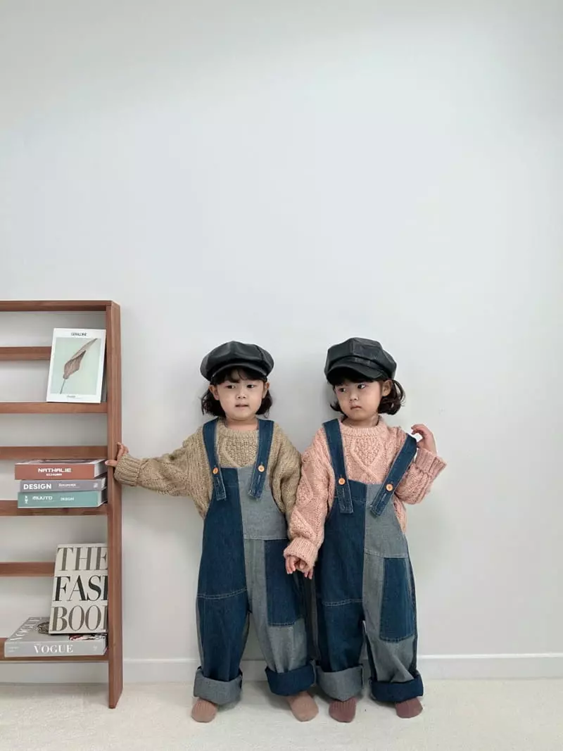 Little Rabbit - Korean Children Fashion - #childofig - Twist Knit Tee - 7