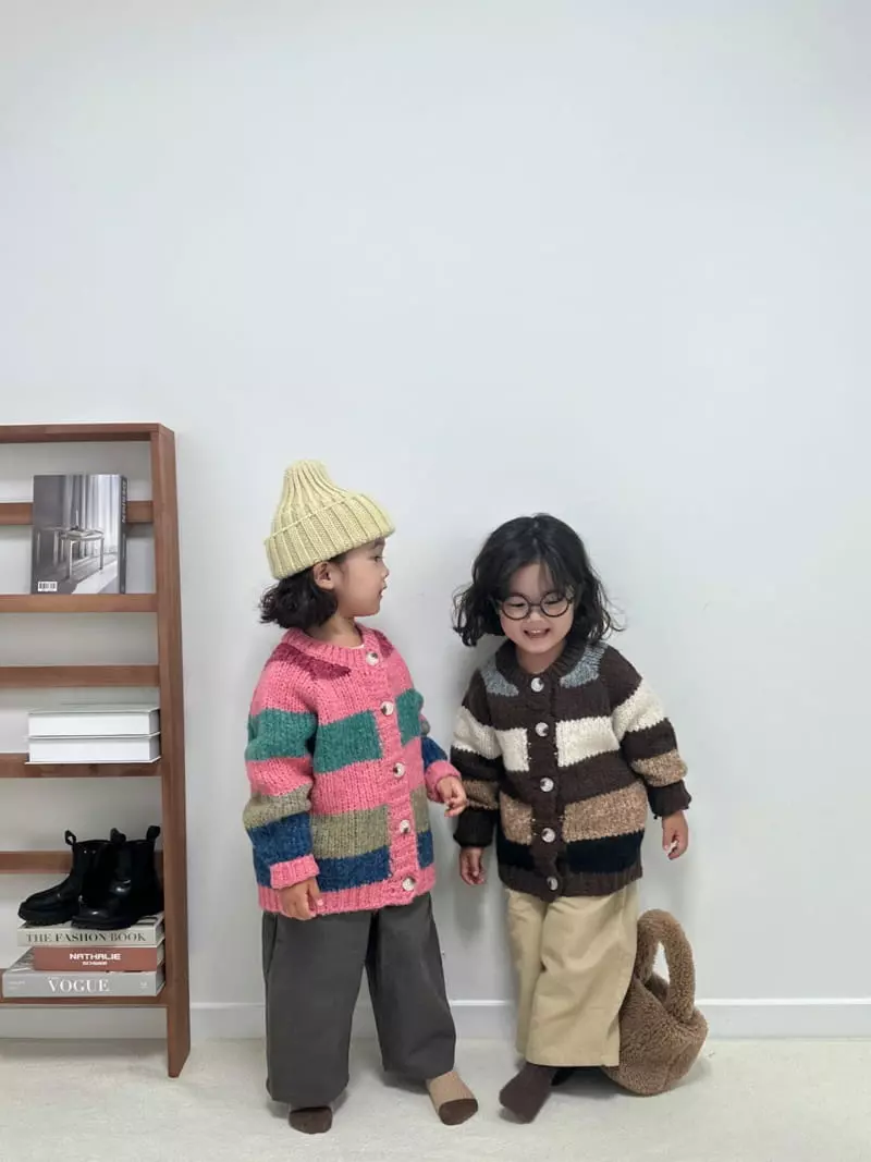 Little Rabbit - Korean Children Fashion - #kidsstore - Colorful Cardigan