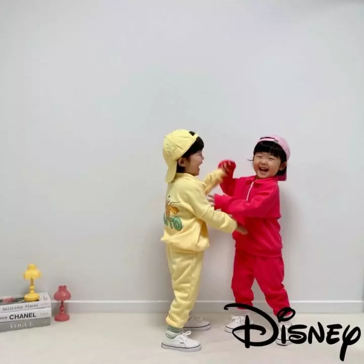 Little Rabbit - Korean Children Fashion - #kidzfashiontrend - Collar Back Top Bottom Set - 3