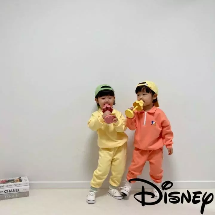 Little Rabbit - Korean Children Fashion - #minifashionista - Collar Back Top Bottom Set - 7