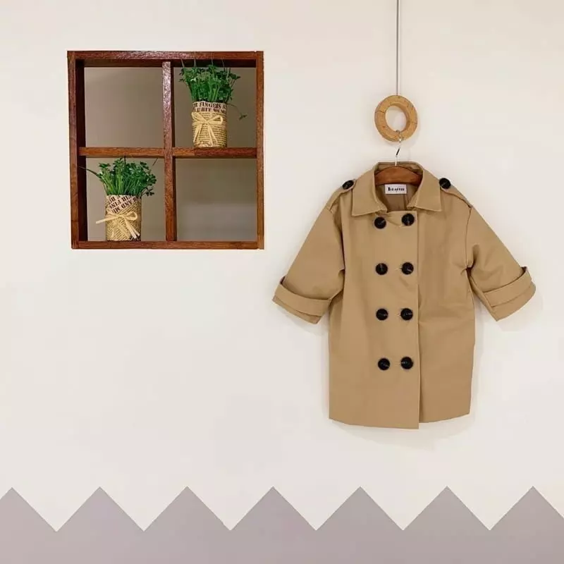 Little Rabbit - Korean Children Fashion - #todddlerfashion - Trench coat - 6