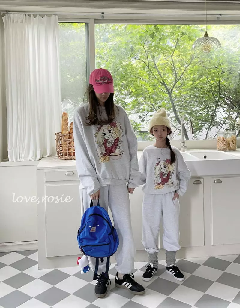 Love Rosie - Korean Children Fashion - #childrensboutique - Candy Sweats Tee with Mom - 9