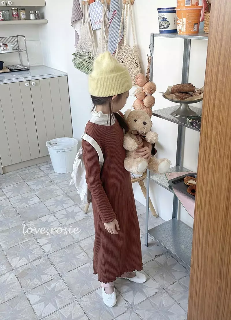 Love Rosie - Korean Children Fashion - #childrensboutique - Ppeppe Maxy Rib One-piece - 11