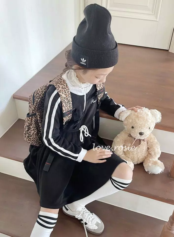 Love Rosie - Korean Children Fashion - #childrensboutique - Terry Half Zip Up One-piece - 4