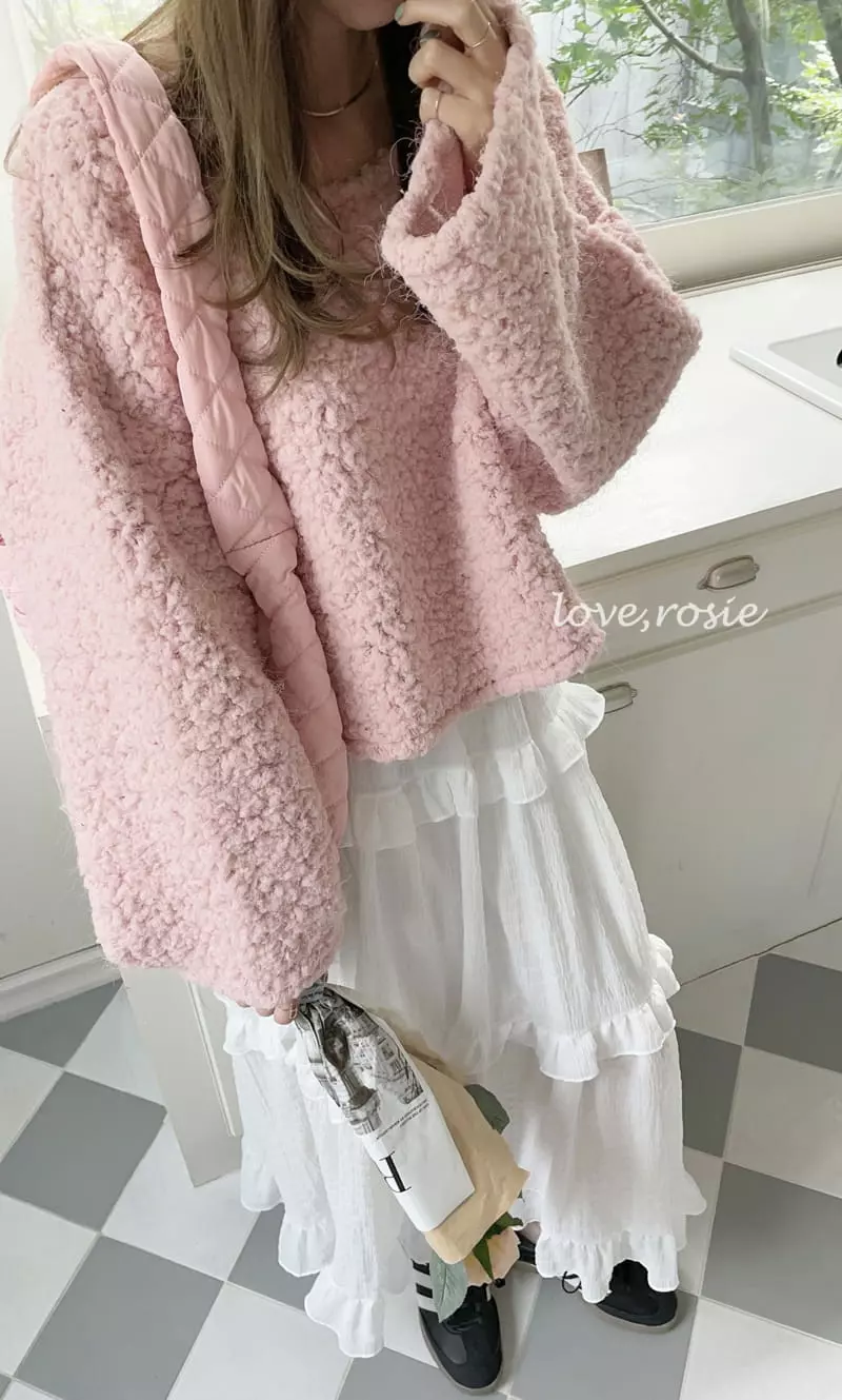 Love Rosie - Korean Children Fashion - #fashionkids - Lamp Cozy Sweat Tee with Mom - 2