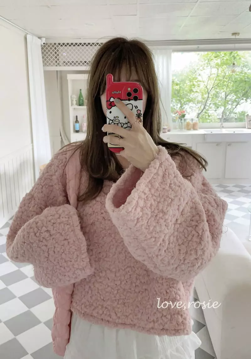 Love Rosie - Korean Children Fashion - #kidzfashiontrend - Lamp Cozy Sweat Tee with Mom - 5