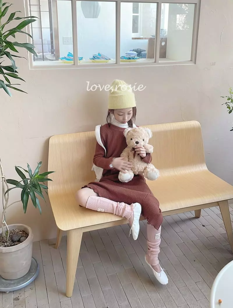 Love Rosie - Korean Children Fashion - #kidzfashiontrend - Ppeppe Maxy Rib One-piece