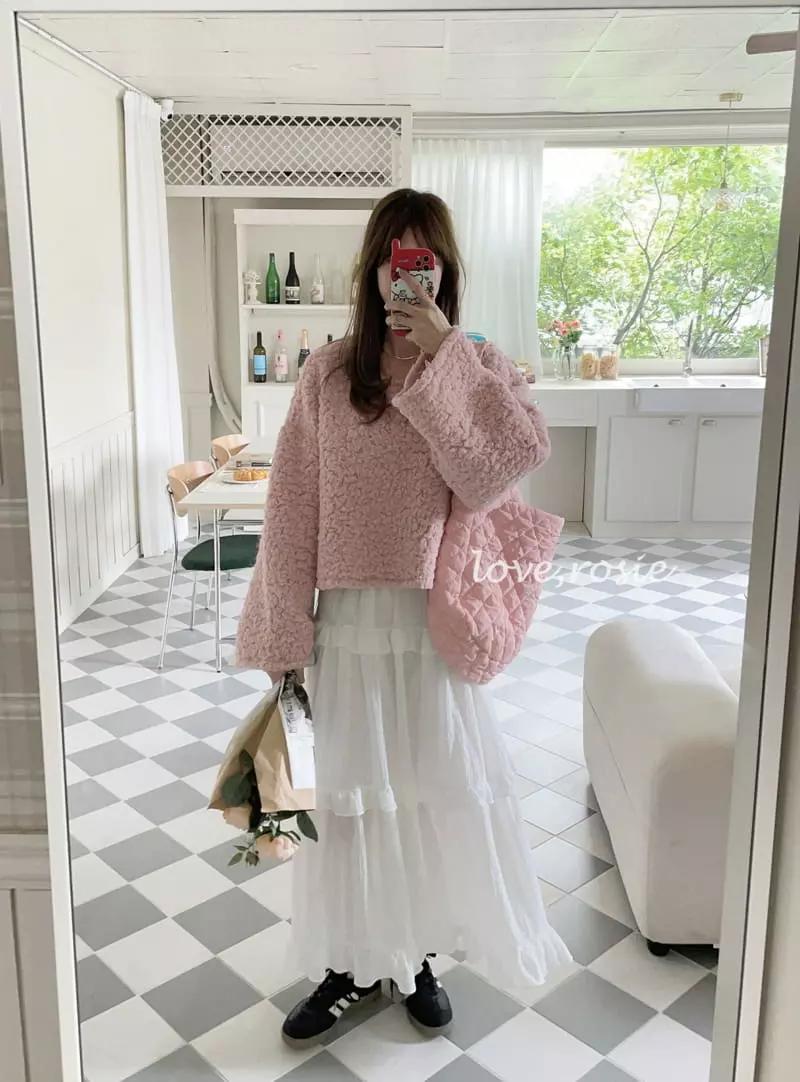 Love Rosie - Korean Children Fashion - #magicofchildhood - Lamp Cozy Sweat Tee with Mom - 8
