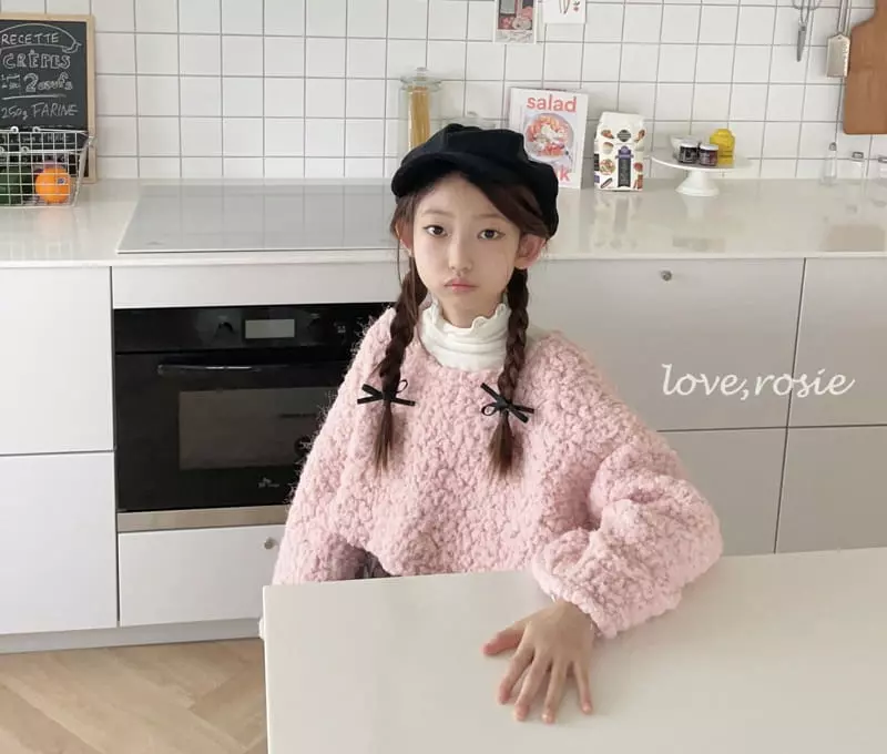 Love Rosie - Korean Children Fashion - #minifashionista - Lamp Cozy Sweat Tee with Mom - 9