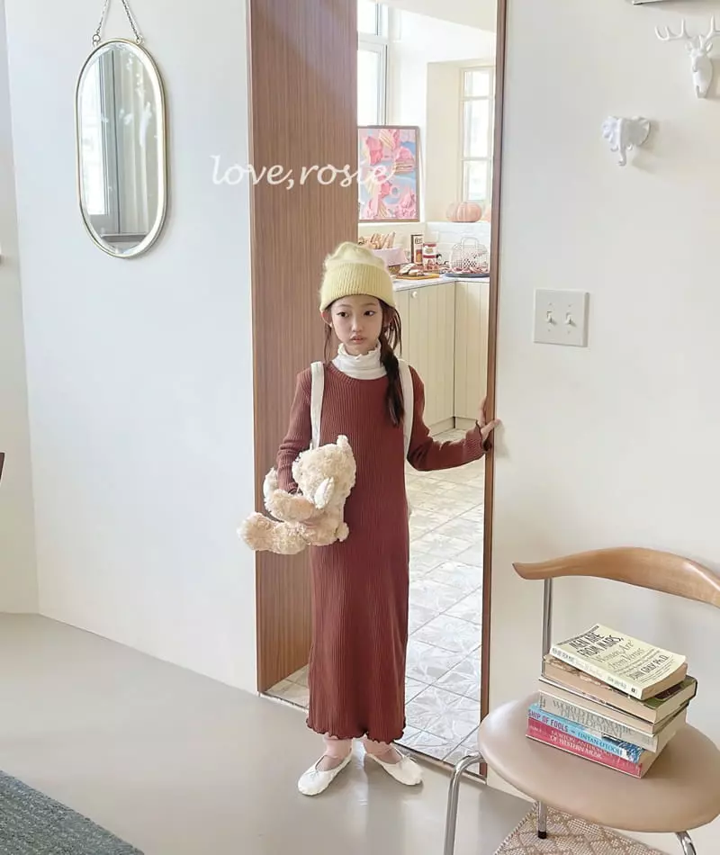 Love Rosie - Korean Children Fashion - #stylishchildhood - Ppeppe Maxy Rib One-piece - 9