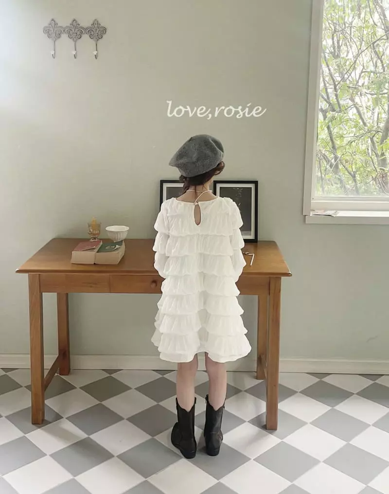 Love Rosie - Korean Children Fashion - #todddlerfashion - Teared Pure One-piece - 7