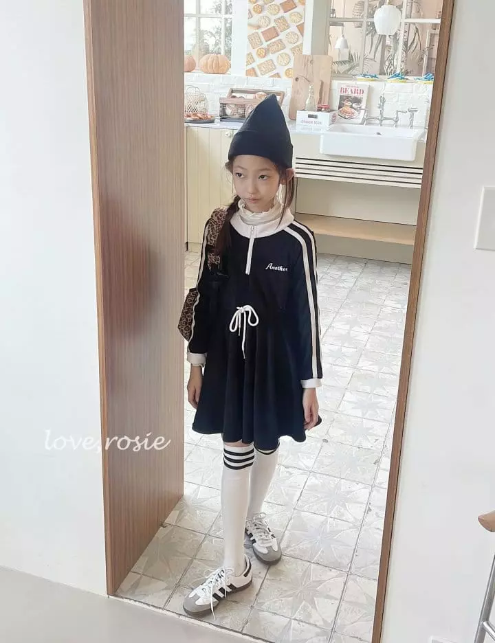 Love Rosie - Korean Children Fashion - #todddlerfashion - Terry Half Zip-up One-piece - 5