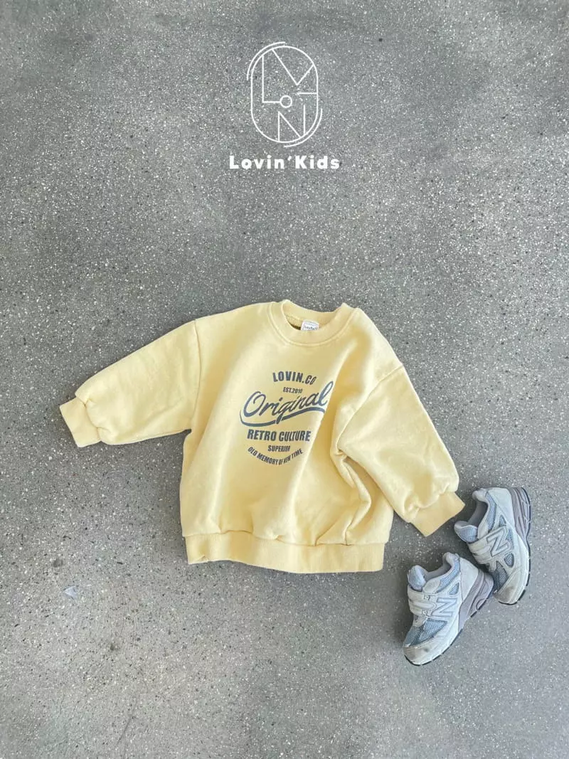 Lovin - Korean Children Fashion - #childrensboutique - Original Sweatshirt