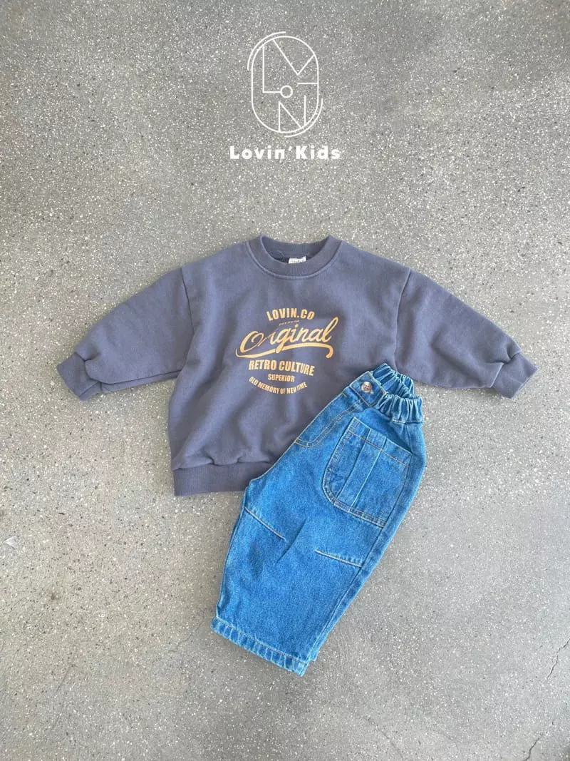 Lovin - Korean Children Fashion - #kidsshorts - Original Sweatshirt - 5