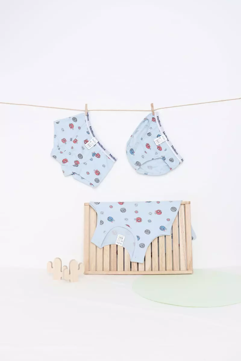 Mellis - Korean Children Fashion - #designkidswear - Mini Spider Underwear Triangle
