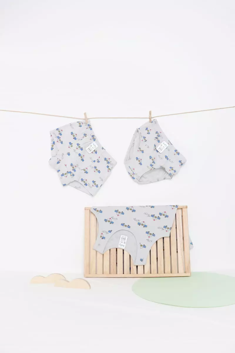 Mellis - Korean Children Fashion - #designkidswear - Police Underwear Triangle