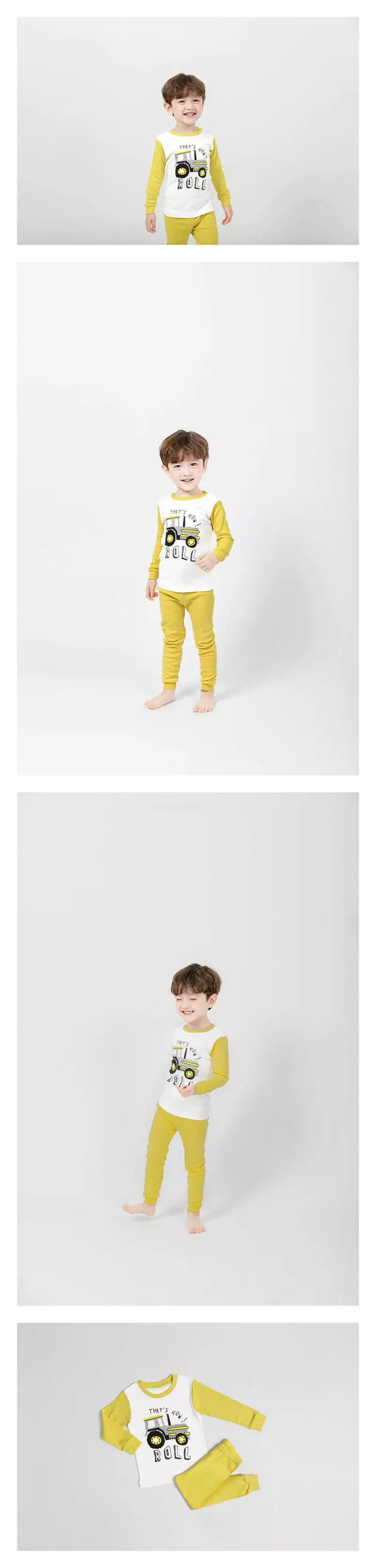Mellis - Korean Children Fashion - #kidsshorts - Roll Yellow 30 Fraise Easywear