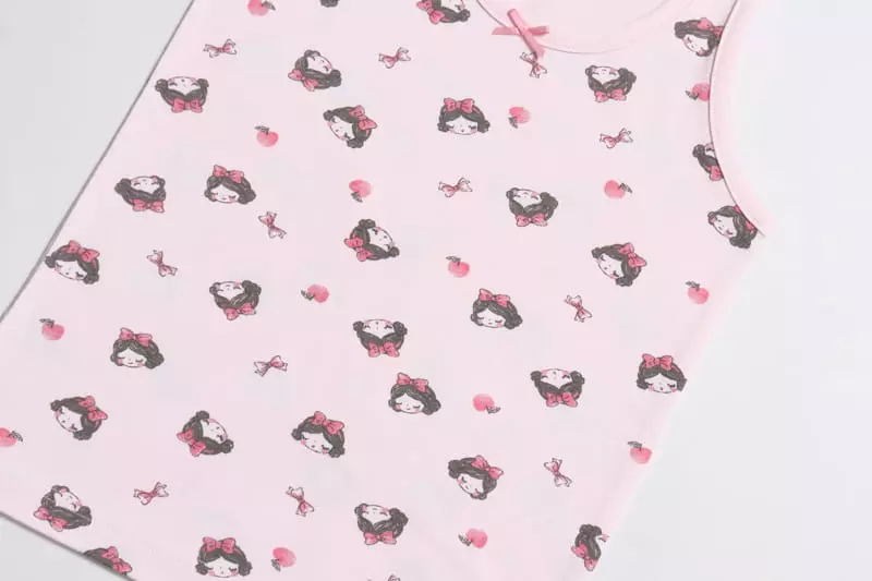 Mellis - Korean Children Fashion - #kidzfashiontrend - Mini Apple Sleeveless - 2