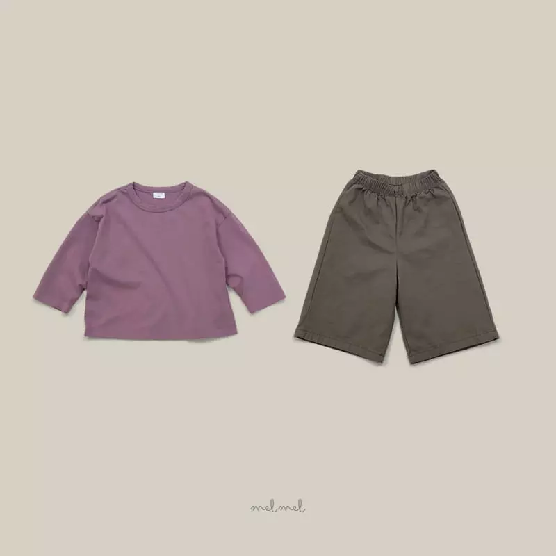 Melmel - Korean Children Fashion - #childofig - Washing Tee - 2
