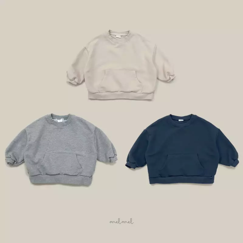 Melmel - Korean Children Fashion - #childofig - Pocket Sweatshirt