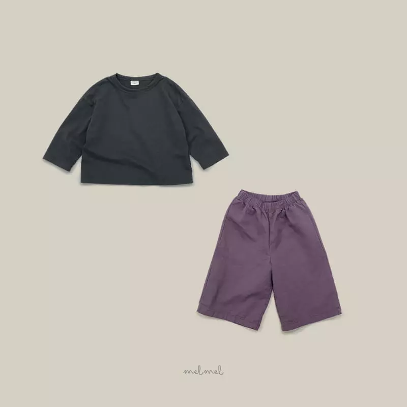 Melmel - Korean Children Fashion - #childrensboutique - Washing Tee - 3