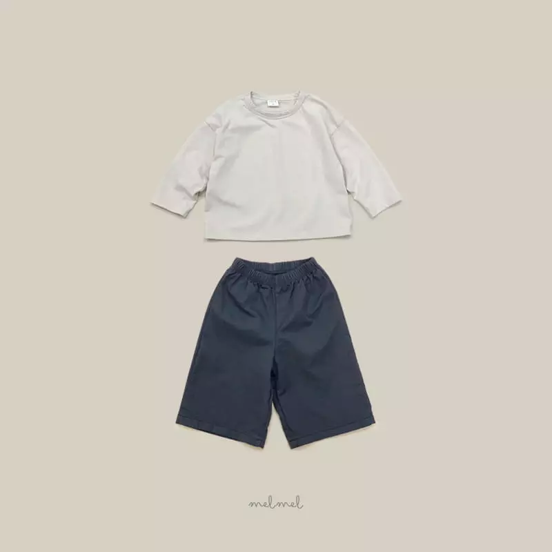Melmel - Korean Children Fashion - #childrensboutique - Washing Tee - 4