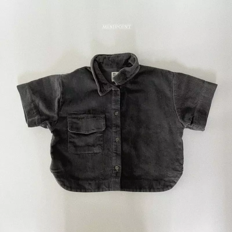 Minipoint - Korean Children Fashion - #discoveringself - Rib Shirt
