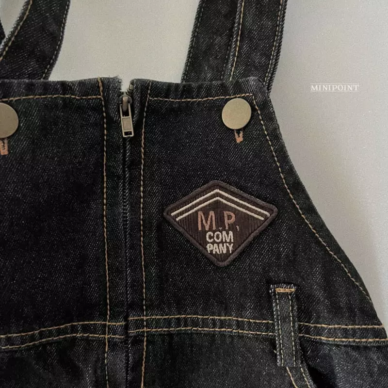 Minipoint - Korean Children Fashion - #littlefashionista - Wapen Overalls - 3
