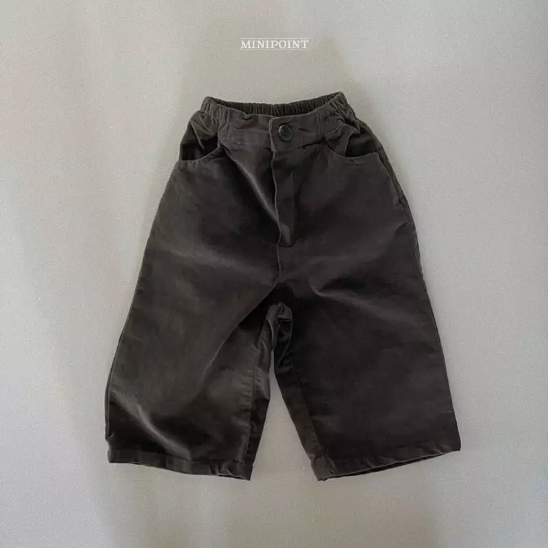 Minipoint - Korean Children Fashion - #littlefashionista - Straight Pants - 2