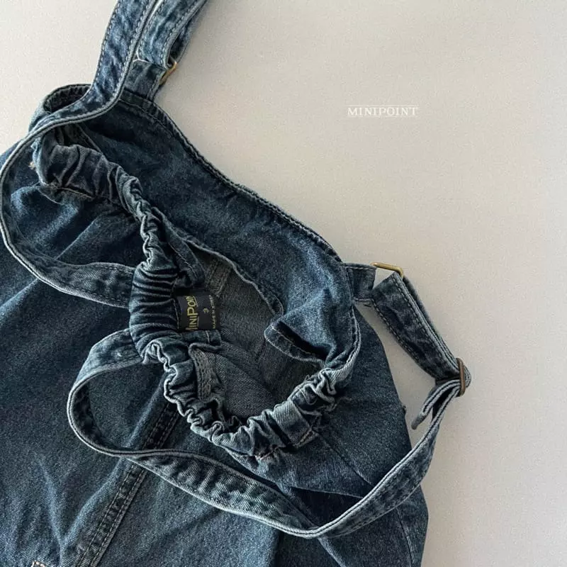 Minipoint - Korean Children Fashion - #magicofchildhood - Denim Skirt Dungarees - 2